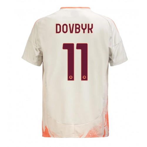 Moški Nogometni dresi AS Roma Artem Dovbyk #11 Gostujoči 2024-25 Kratek Rokav